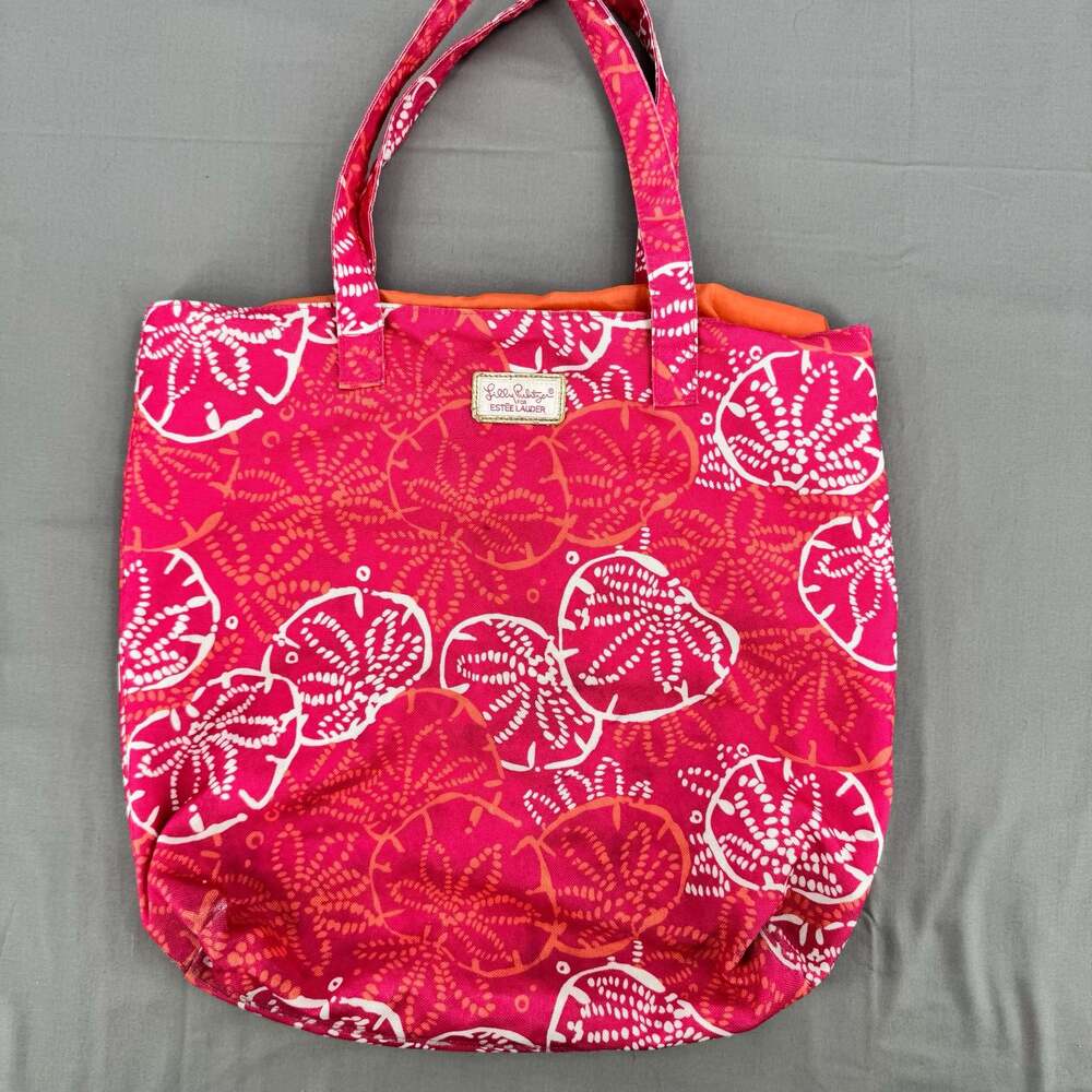 Lilly Pulitzer for Estee Lauder Sand Dollar Tote Bag